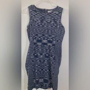 Calvin Klein M. blue and white mini dress